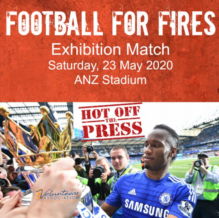 Football for Fires Exhibition Match, 23 May 2020 ANZ Stadium