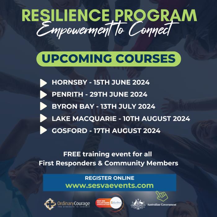 Last 5 Training Events in NSW - Don't miss out!